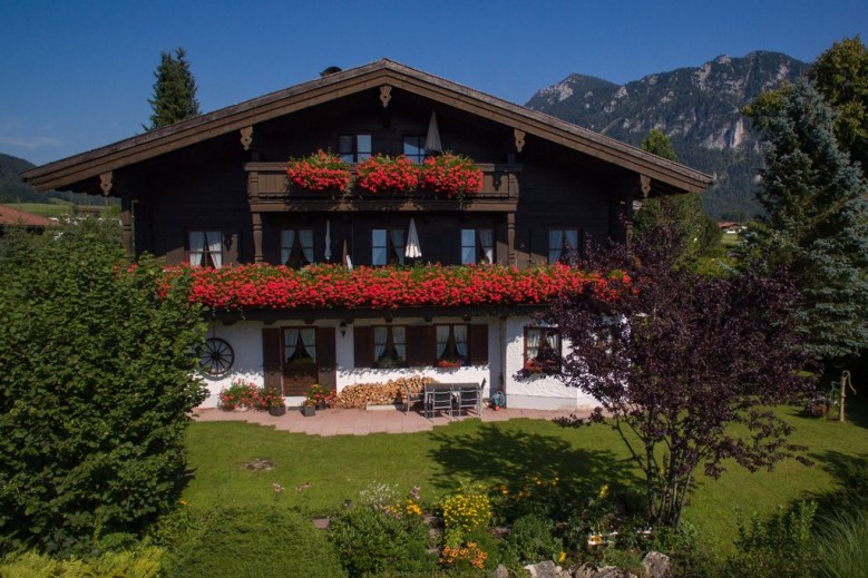 Ahorn-Appartements - Chiemgau Karte