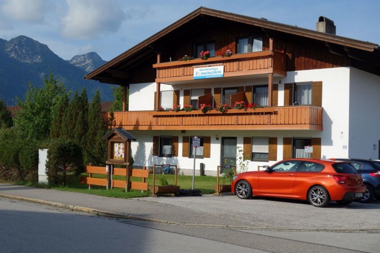 Apartmenthaus Sonnenschein - Chiemgau Karte