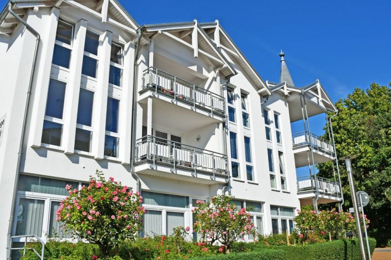 Appartementhaus mit Balkon im Ostseebad Göhren (HM