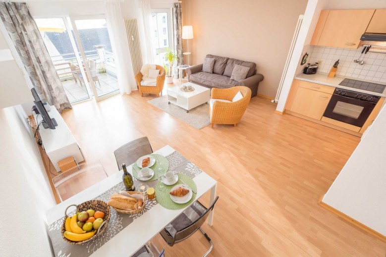 B06 Penthouse Stranddüne mit Meerblick | Haus Vict