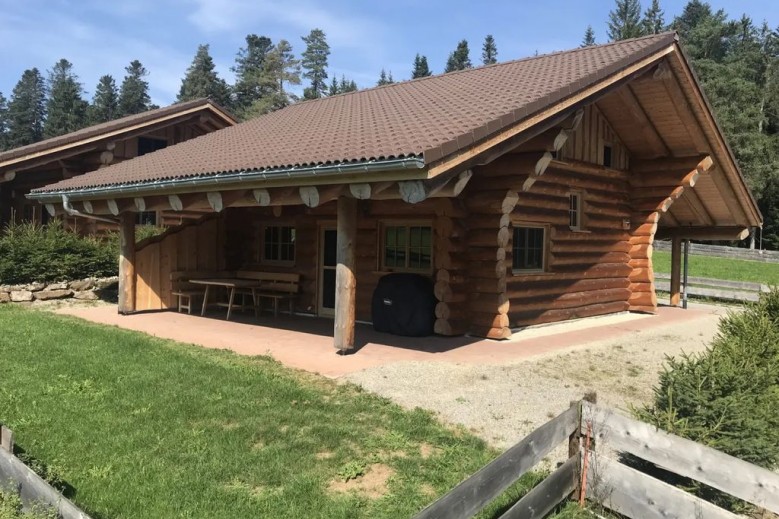 Blockhaus Almhütte Wiesenglück