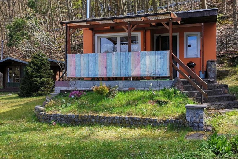 Bungalow Strandheim mit Kamin und Terrasse