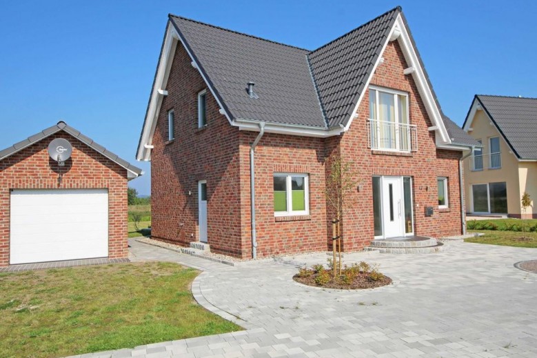 F: Ferienhaus Deichblick mit Terrasse, Kamin und S