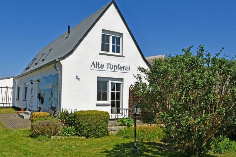 Ferienhaus an der alten Töpferei mit Boddenblick