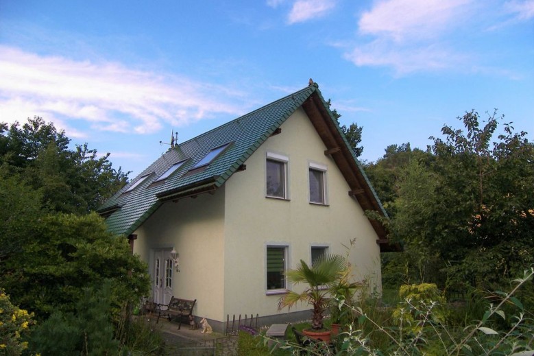 Ferienhaus Haferkorn mit Balkon und WLAN