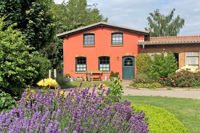 Ferienhaus mit Kamin auf dem Bauernhof bei Stahlbr