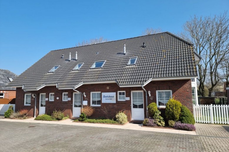 Ferienhaus Steuerbord im Bootshaus mit eingezäunte