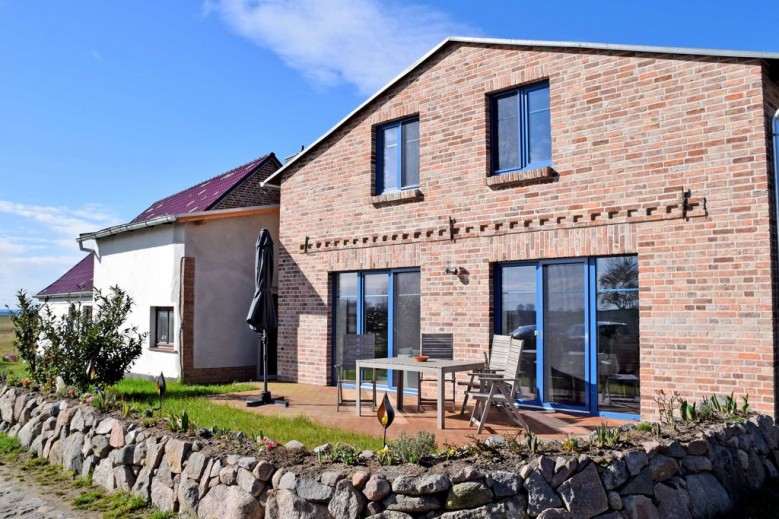 Ferienhaus zum Boddenstrand mit Kamin