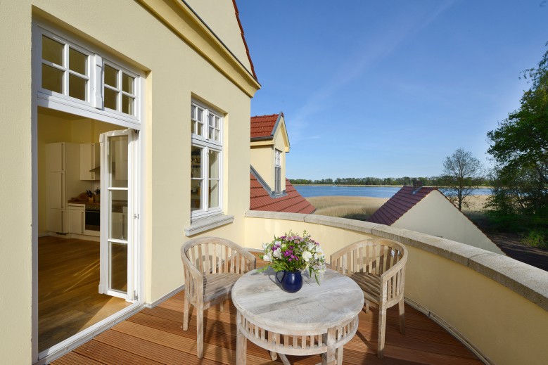 Ferienwohnung 7 mit Wasserblick, Balkon 2 Pers.