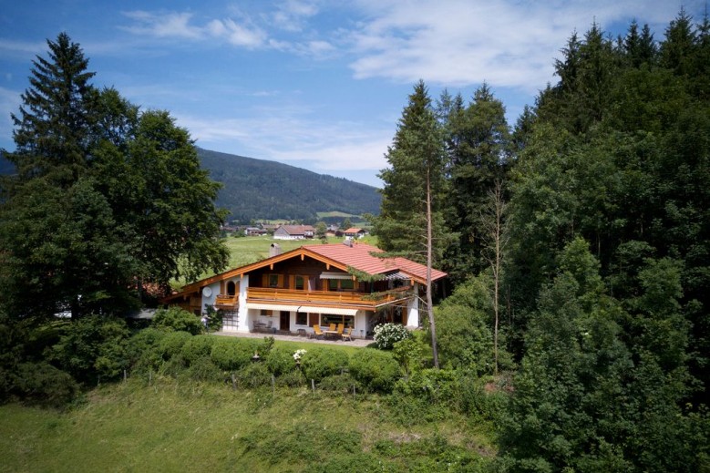 Ferienwohnung am Römerweg `Wald - Chiemgau Karte