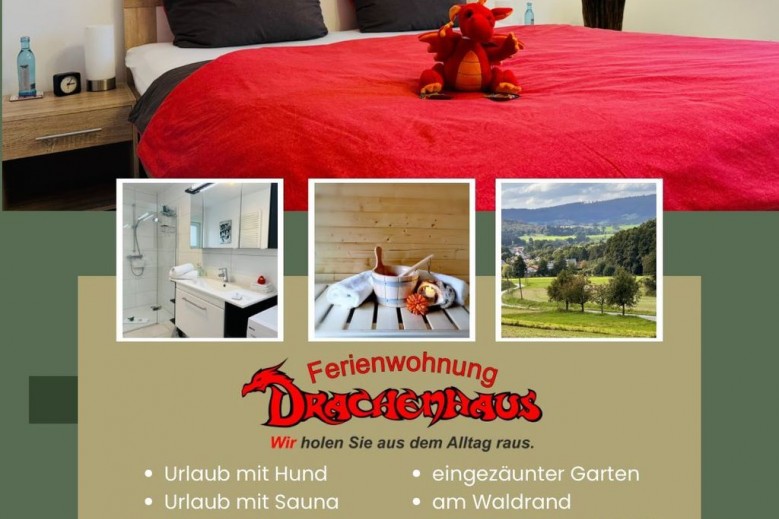 Ferienwohnung Drachenhaus *WIR holen Sie aus dem A