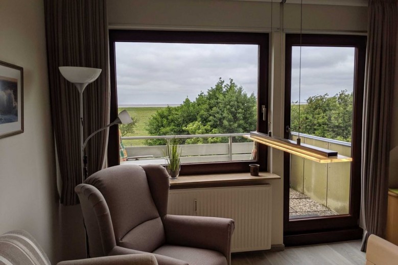 Ferienwohnung Haus Nordsee mit Meerblick