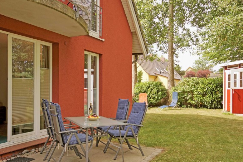 Ferienwohnung Möwennest mit Terrasse, Garten und S