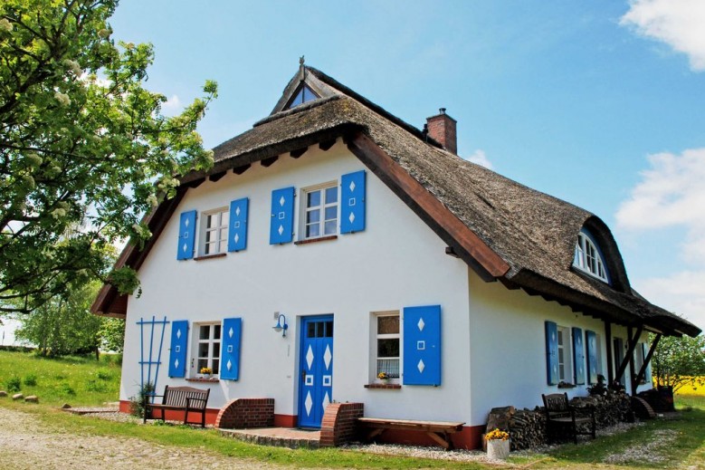 Ferienwohnung unterm Reetdach Haus Sonnenwinkel