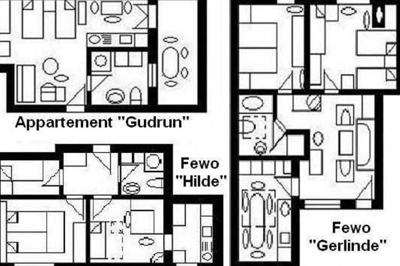 Haus U, für 1-15 Personen, 25km bis FFM-Nord