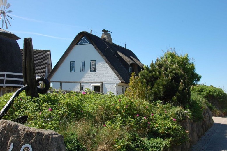 Reethaus am Strand direkt am Meer