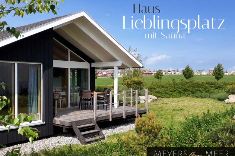 Schwarzes Ferienhaus an der Ostsee LIEBLINGSPLATZ