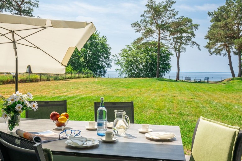 Terrassenwohnung Inselhain - Oase am Haff